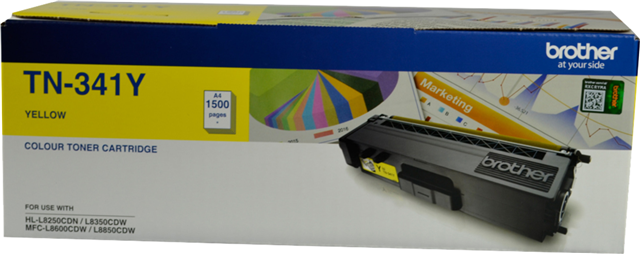 Brother TN-341Y Yellow Toner – Brother Printers & Accessories | ACP Online