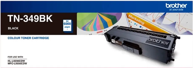 Brother TN-349BK Black Super High Yield Toner – Brother Printers & Accessories | ACP Online