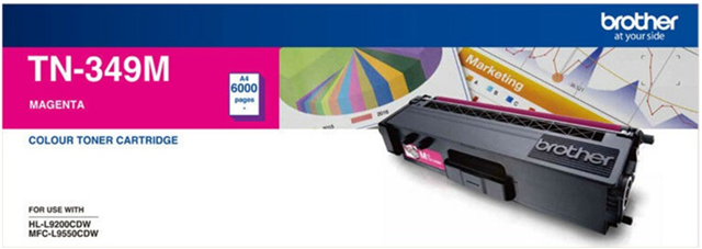Brother TN-349M Magenta Super High Yield Toner – Brother Printers & Accessories | ACP Online