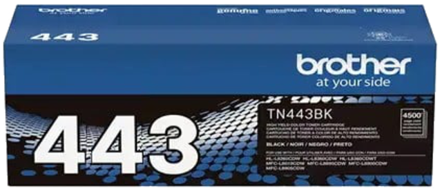 Brother TN443BK Black High Yield Toner – Brother Printers & Accessories | ACP Online