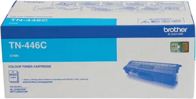 Brother TN446C Cyan Toner – Brother Printers & Accessories | ACP Online