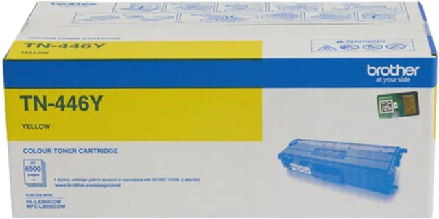 Brother TN446Y Yellow Toner – Brother Printers & Accessories | ACP Online