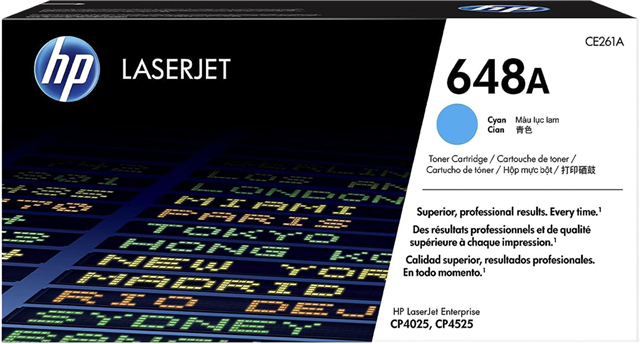 HP 648A Cyan Toner – Printer Consumables | ACP Online