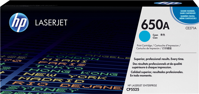 HP 650A Cyan Toner – Printer Consumables | ACP Online