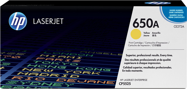 HP 650A Yellow Toner – Printer Consumables | ACP Online