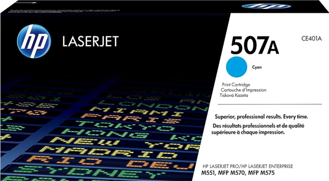 HP 507A Cyan Toner – Printer Consumables | ACP Online