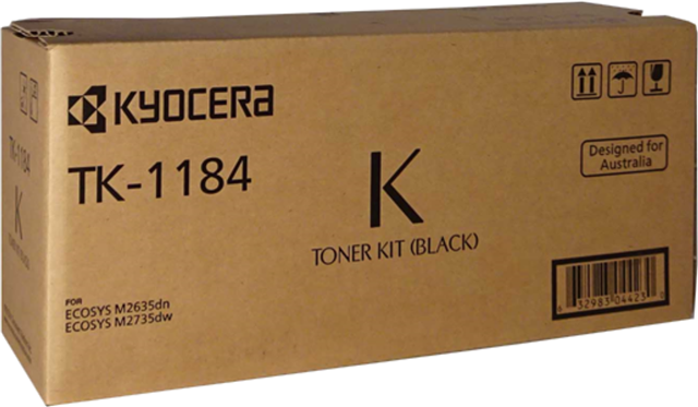 Kyocera TK-1184 Black Toner – Kyocera Printer & Accessories | ACP Online