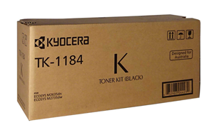 Kyocera TK-1184 Black Toner Cartridge