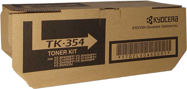 Kyocera TK-354B Black Toner – Kyocera Printer & Accessories | ACP Online