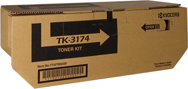 Kyocera TK-3174 Black Toner – Kyocera Printer & Accessories | ACP Online