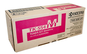 Kyocera TK-554M Magenta Toner Cartridge