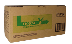 Kyocera TK-574Y Yellow Toner Cartridge