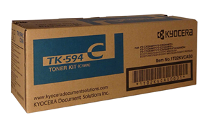 Kyocera TK-594C Cyan Toner Cartridge