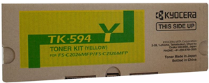 Kyocera TK-594Y Yellow Toner Cartridge