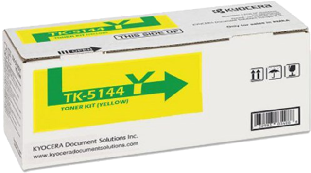 Kyocera TK-5144Y Yellow Toner – Kyocera Printer & Accessories | ACP Online