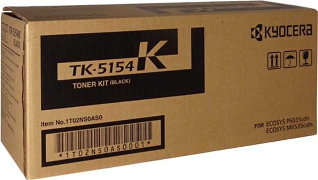 Kyocera TK-5154K Black Toner – Kyocera Printer & Accessories | ACP Online