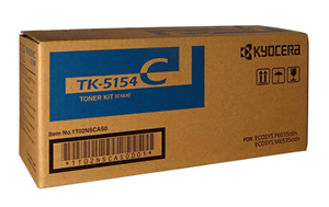 Kyocera TK-5154C Cyan Toner Cartridge