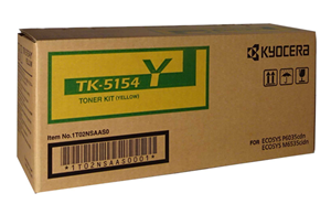 Kyocera TK-5154Y Yellow Toner Cartridge
