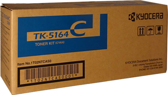 Kyocera TK-5164C Cyan Toner – Kyocera Printer & Accessories | ACP Online