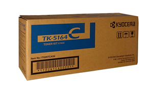 Kyocera TK-5164C Cyan Toner Cartridge