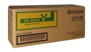 Kyocera TK-5164Y Yellow Toner Cartridge