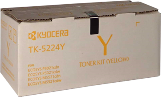 Kyocera TK-5224Y Value Yellow Toner – Kyocera Printer & Accessories | ACP Online