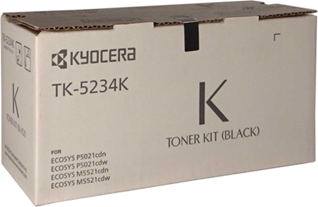 Kyocera TK-5234K Black Toner – Kyocera Printer & Accessories | ACP Online