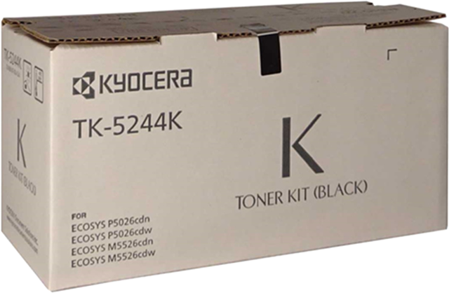 Kyocera TK-5244K Black Toner – Kyocera Printer & Accessories | ACP Online