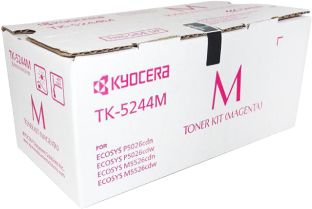 Kyocera TK-5244M Magenta Toner – Kyocera Printer & Accessories | ACP Online