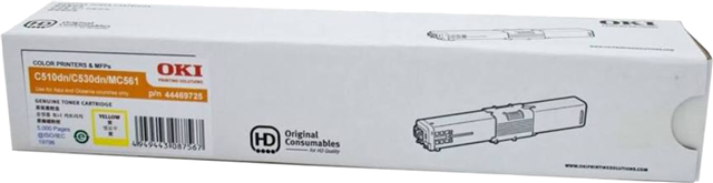 OKI 44469725 Yellow Toner – Printer Consumables | ACP Online