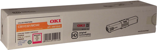 OKI 44973546 Magenta Toner – Printer Consumables | ACP Online