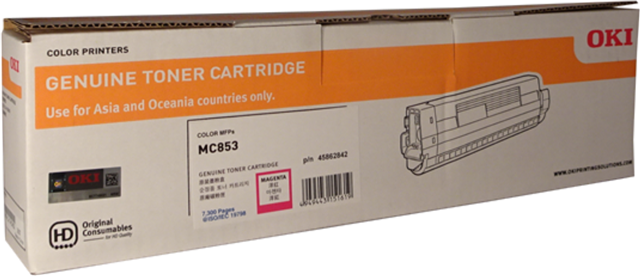 OKI 45862842 Magenta Toner – Printer Consumables | ACP Online