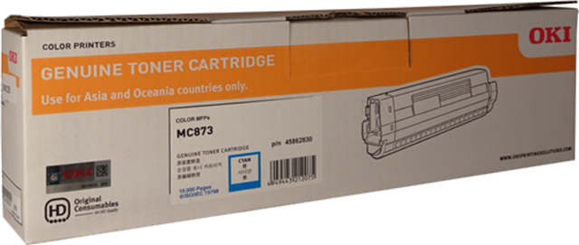 OKI 45862830 Cyan High Yield Toner – Printer Consumables | ACP Online