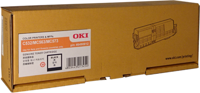 OKI 46490612 Black Toner – Printer Consumables | ACP Online