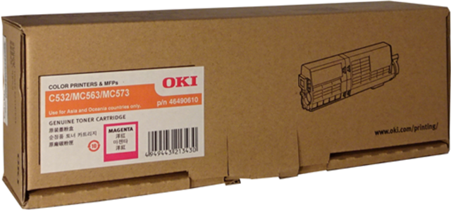 OKI 46490610 Magenta Toner – Printer Consumables | ACP Online