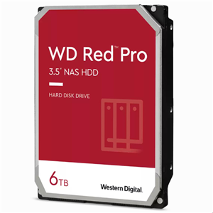 WD Red Pro 6TB SATA 3.5" 7200RPM 128MB NAS Hard Drive