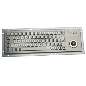 Inputel KB003 Stainless Steel Keyboard + Trackball IP65 - USB 