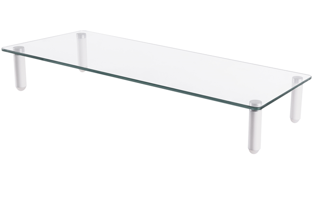 Digitus Ergonomic Tabletop Glass Monitor Riser – Mount Brackets (LCD & Proj) | ACP Online