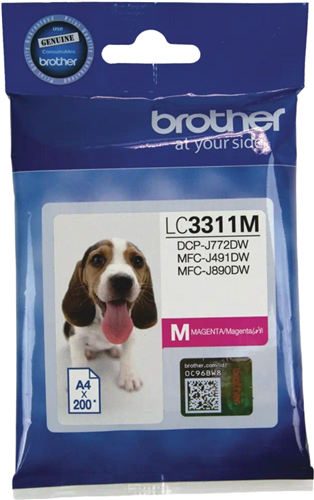 Brother LC3311M Magenta Ink Cartridge – Printer Consumables | ACP Online