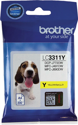 Brother LC3311Y Yellow Ink Cartridge – Printer Consumables | ACP Online