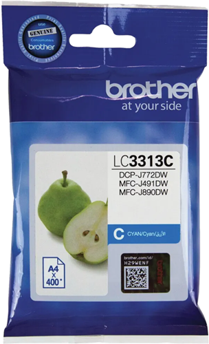 Brother LC3313C Cyan Ink Cartridge High Yield – Printer Consumables | ACP Online
