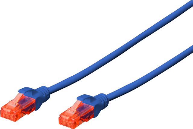 Digitus UTP CAT6 Patch Lead - 3M Blue – Cables - Patch & Network | ACP Online