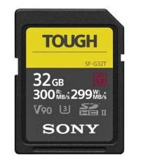Sony SFG32T V90 UHS-II U3 Tough SDHC Card 32GB