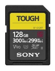 Sony SFG128T V90 UHS-II U3 Tough SDXC Card 128GB