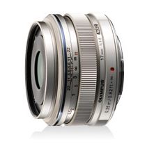 Olympus 17mm f1.8 Wide Metal Snap Micro Four Thirds Lens Silver