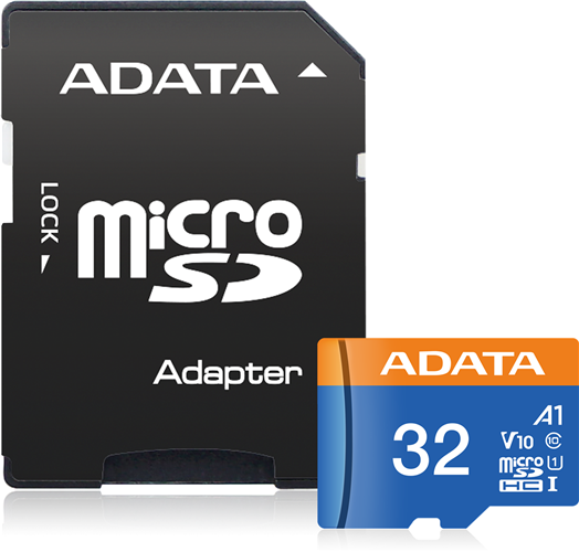ADATA Premier microSDHC UHS-I A1 V10 Card with Adapter 32GB – Memory - Secure Digital | ACP Online