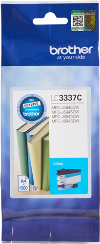 Brother LC3337C Cyan Ink Cartridge – Printer Consumables | ACP Online