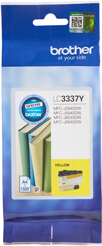 Brother LC3337Y Yellow Ink Cartridge – Printer Consumables | ACP Online
