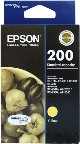 Epson 200 Yellow Ink Cartridge – Printer Consumables | ACP Online