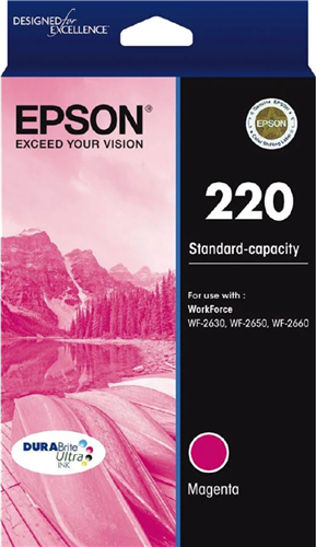 Epson 220 Magenta Ink Cartridge – Printer Consumables | ACP Online